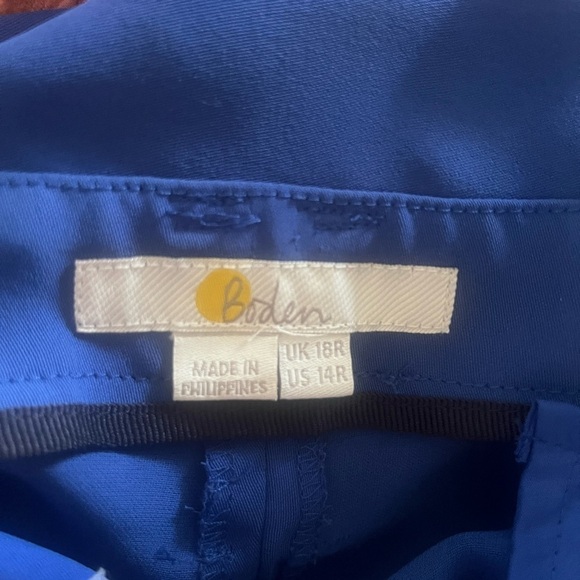 BODEN‎ Blue Polyester Dress Pants - Picture 6 of 6